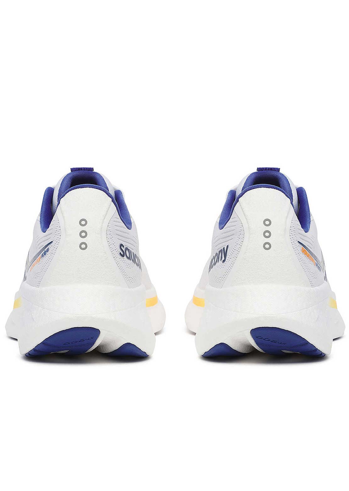 Saucony Men's Ride 18 Shoes White/Azurite