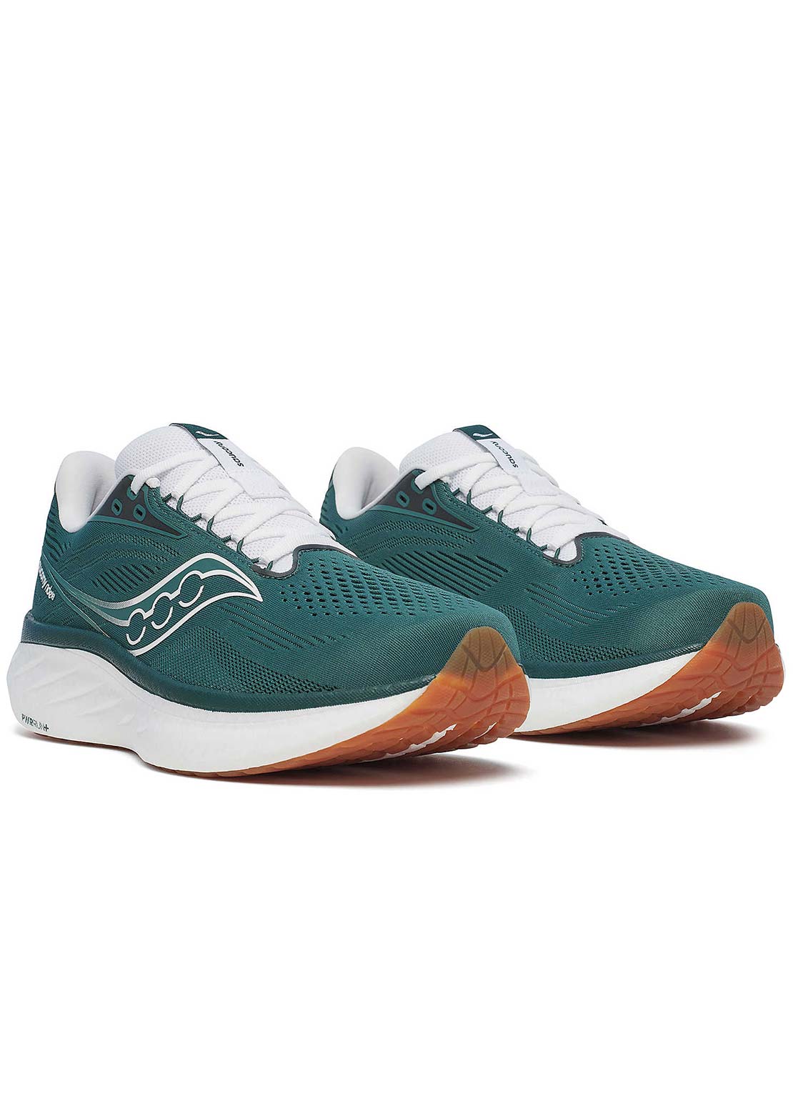 Saucony Men's Ride 18 Shoes Pine/White