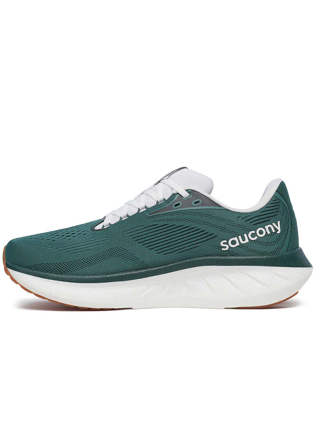 Saucony Men's Ride 18 Shoes Pine/White