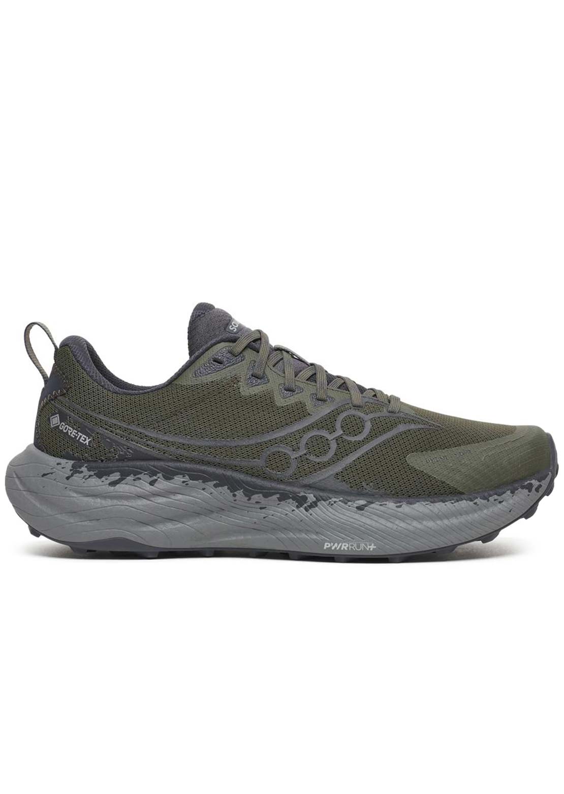 Saucony Men's Ride TR3 GORE-TEX Shoes Fatigue/Ebony