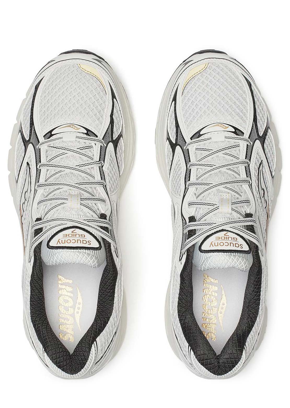 Saucony Men's Progrid Guide 7 Shoes Onyx Gold
