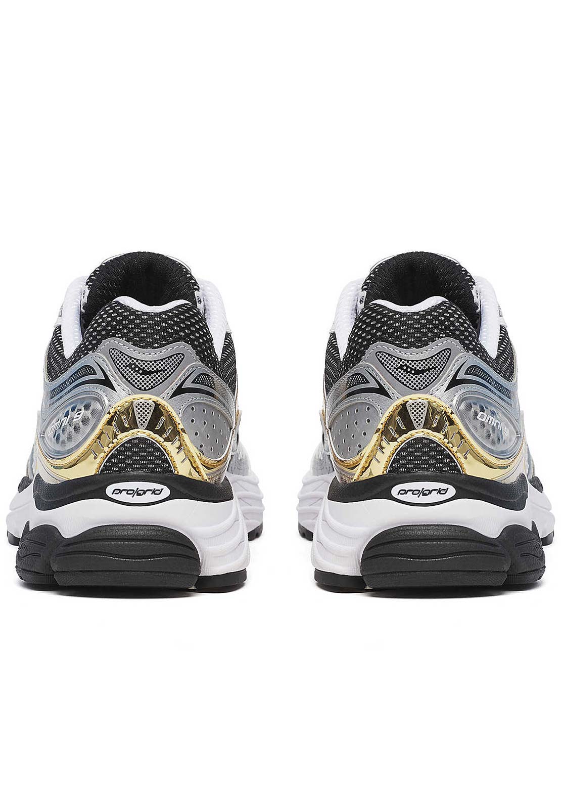 Saucony Unisex Progrid Omni 9 Shoes Silver/Gold