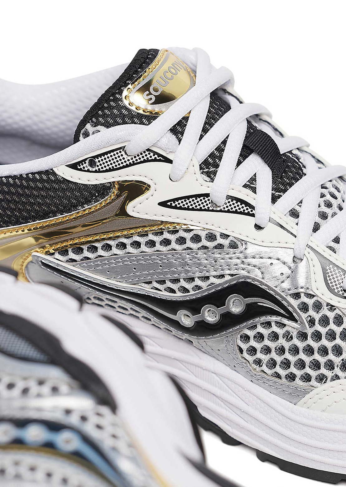Saucony Unisex Progrid Omni 9 Shoes Silver/Gold