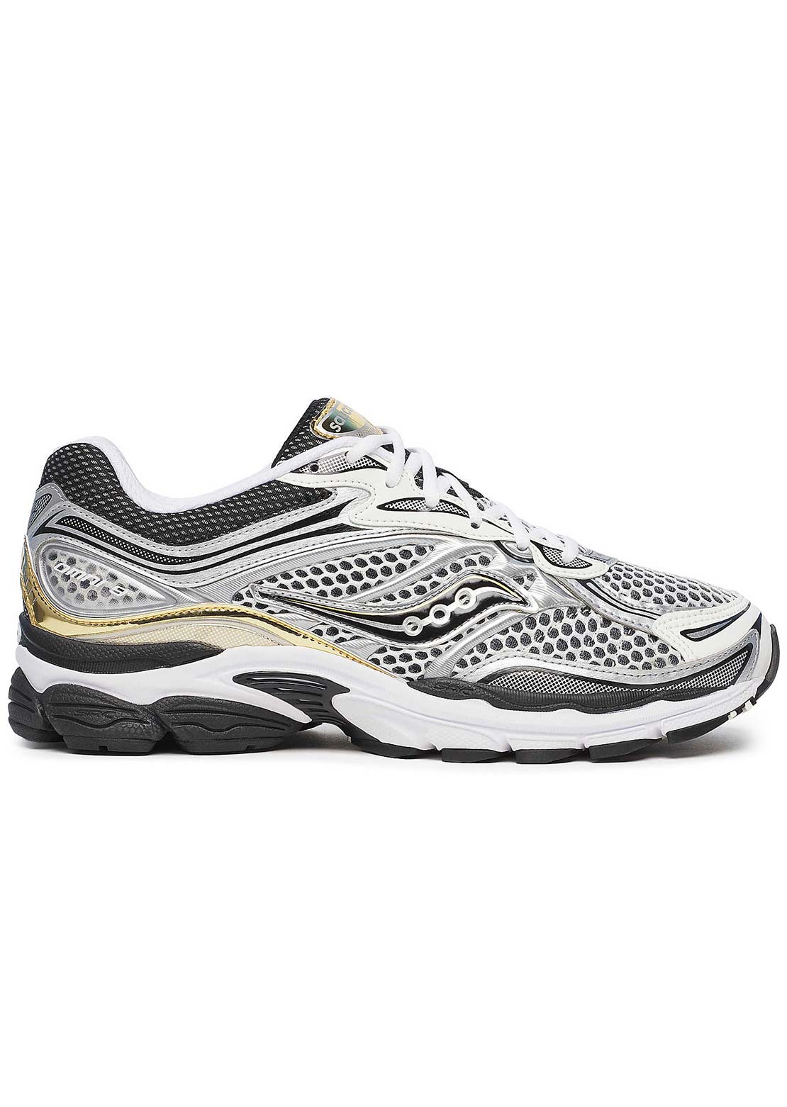 Saucony Unisex Progrid Omni 9 Shoes Silver/Gold