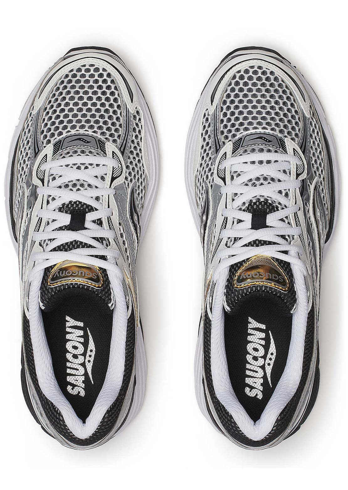 Saucony Unisex Progrid Omni 9 Shoes Silver/Gold
