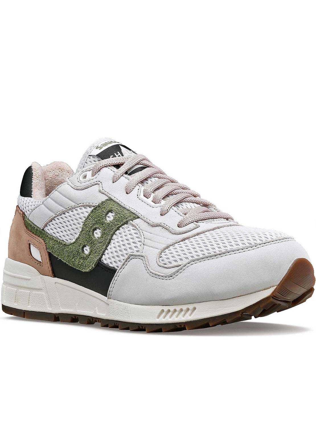 Saucony Unisex Shadow 5000 Shoes Grey/Green