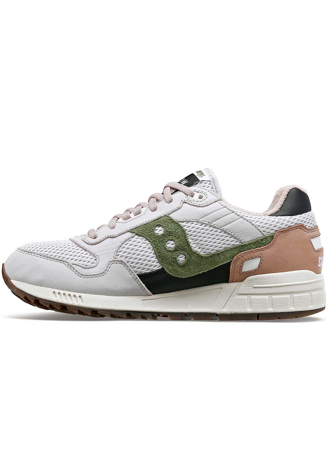 Saucony Unisex Shadow 5000 Shoes Grey/Green