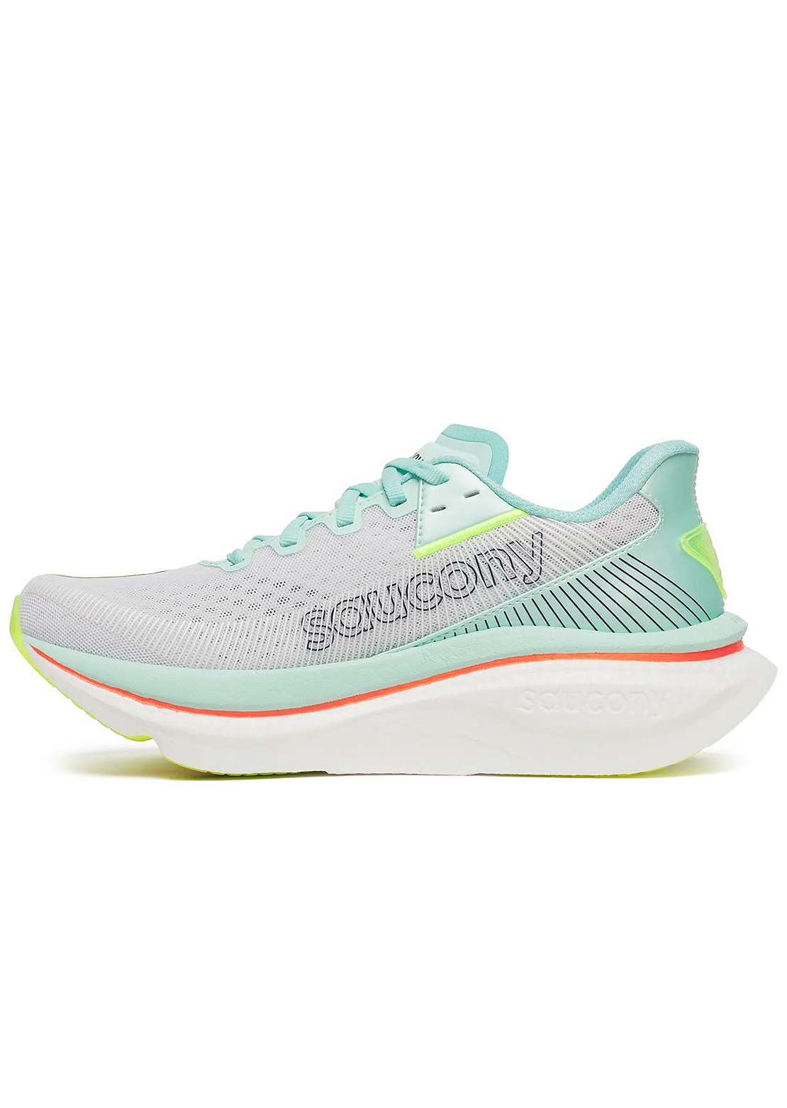 Saucony Women's Endorphin Azura Shoes White/Splash