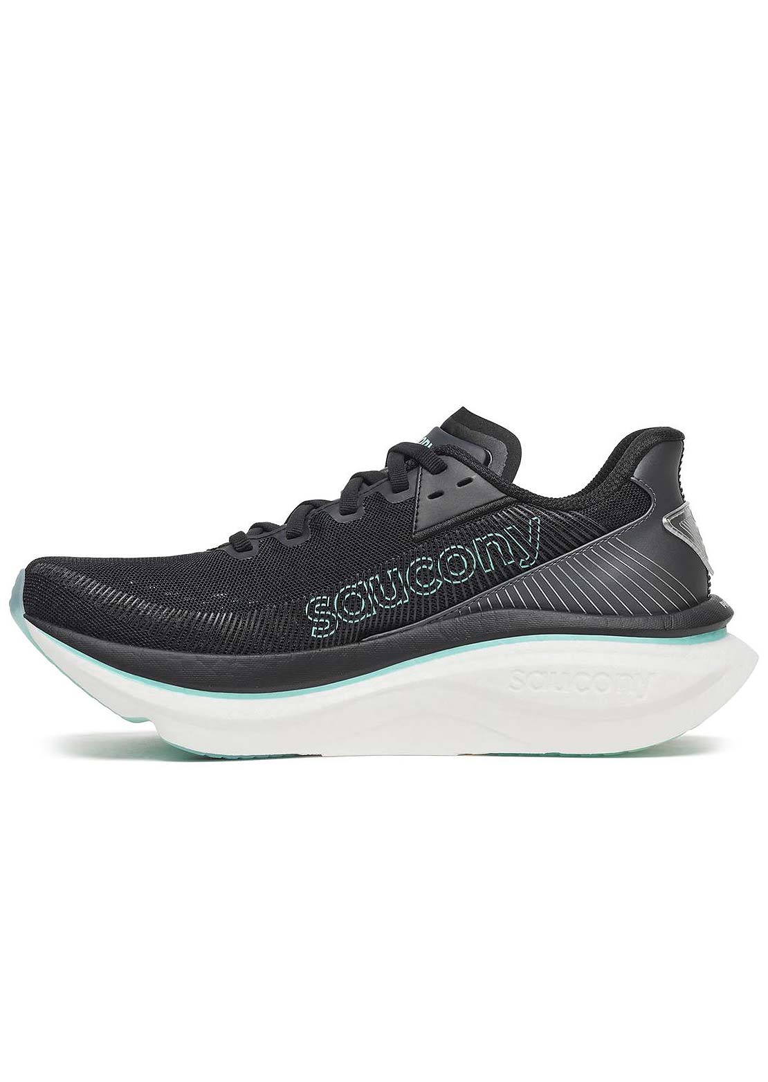 Saucony Women's Endorphin Azura Shoes Black/Aqua