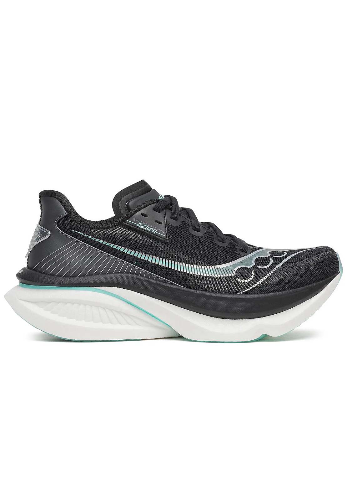 Saucony Women's Endorphin Azura Shoes Black/Aqua