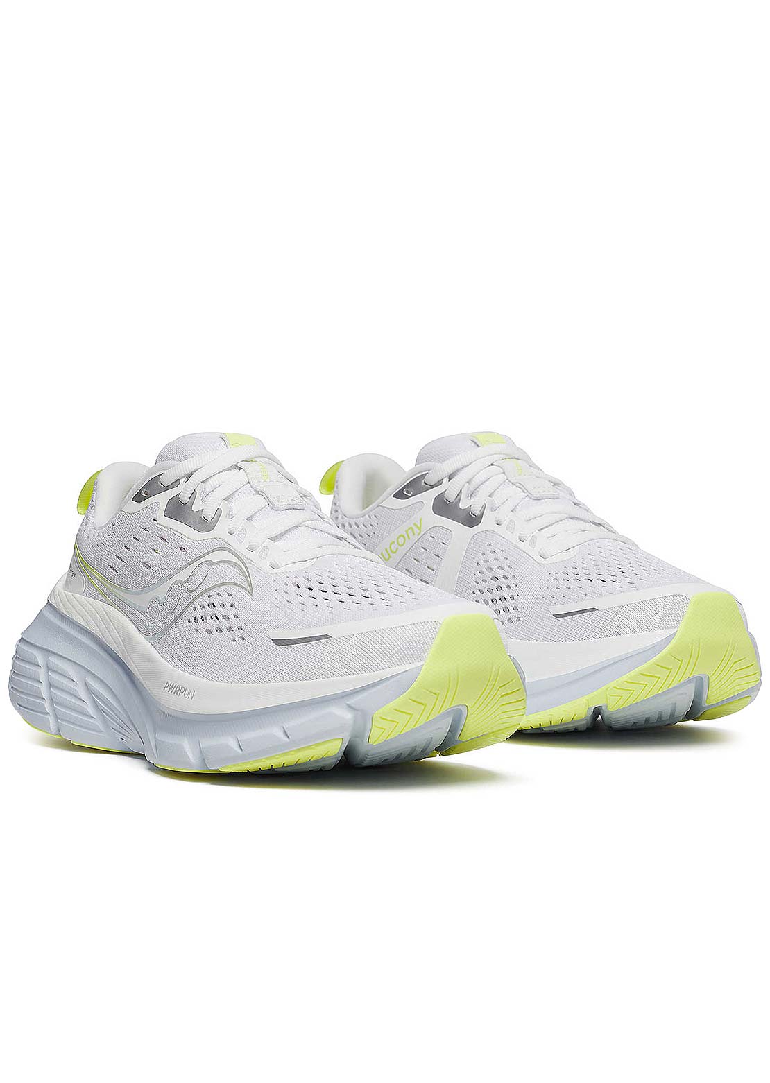 Saucony Women's Guide 18 Shoes White/Ice Melt