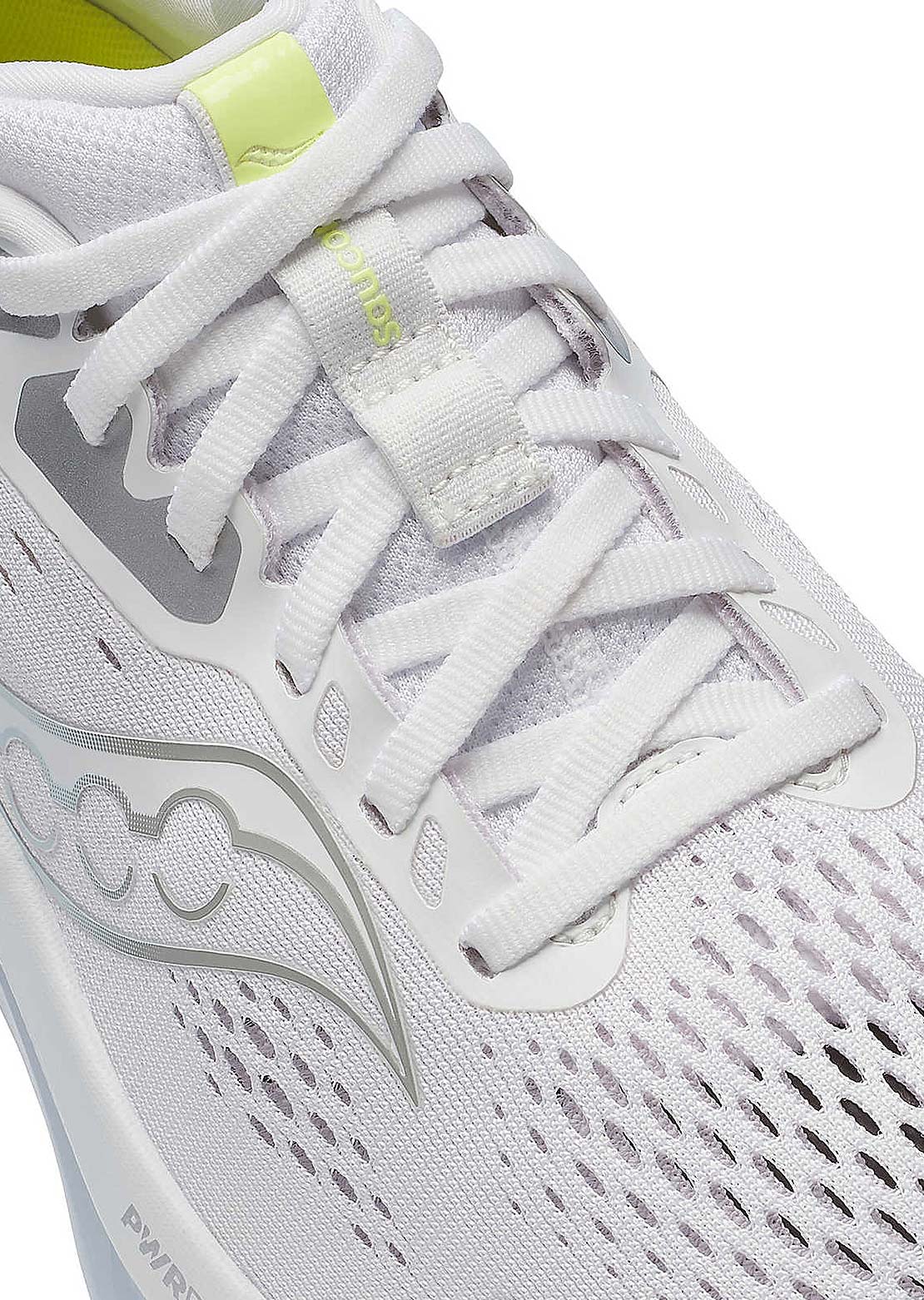 Saucony Women's Guide 18 Shoes White/Ice Melt