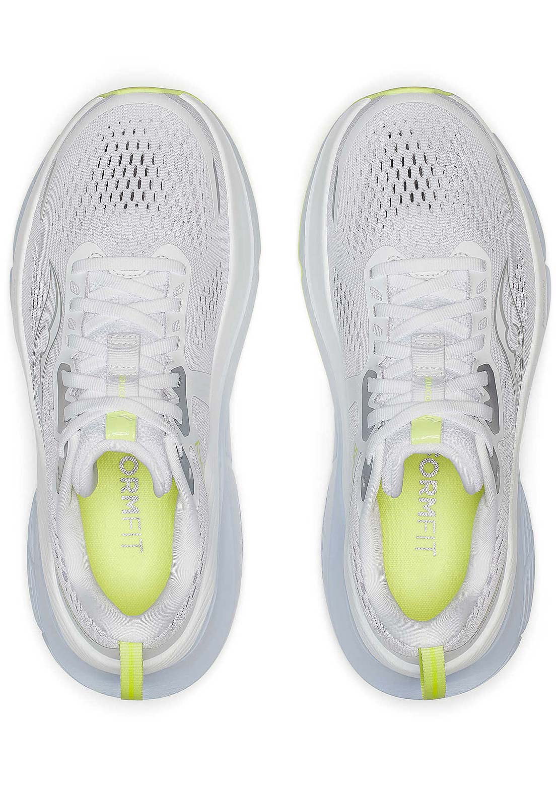 Saucony Women's Guide 18 Shoes White/Ice Melt