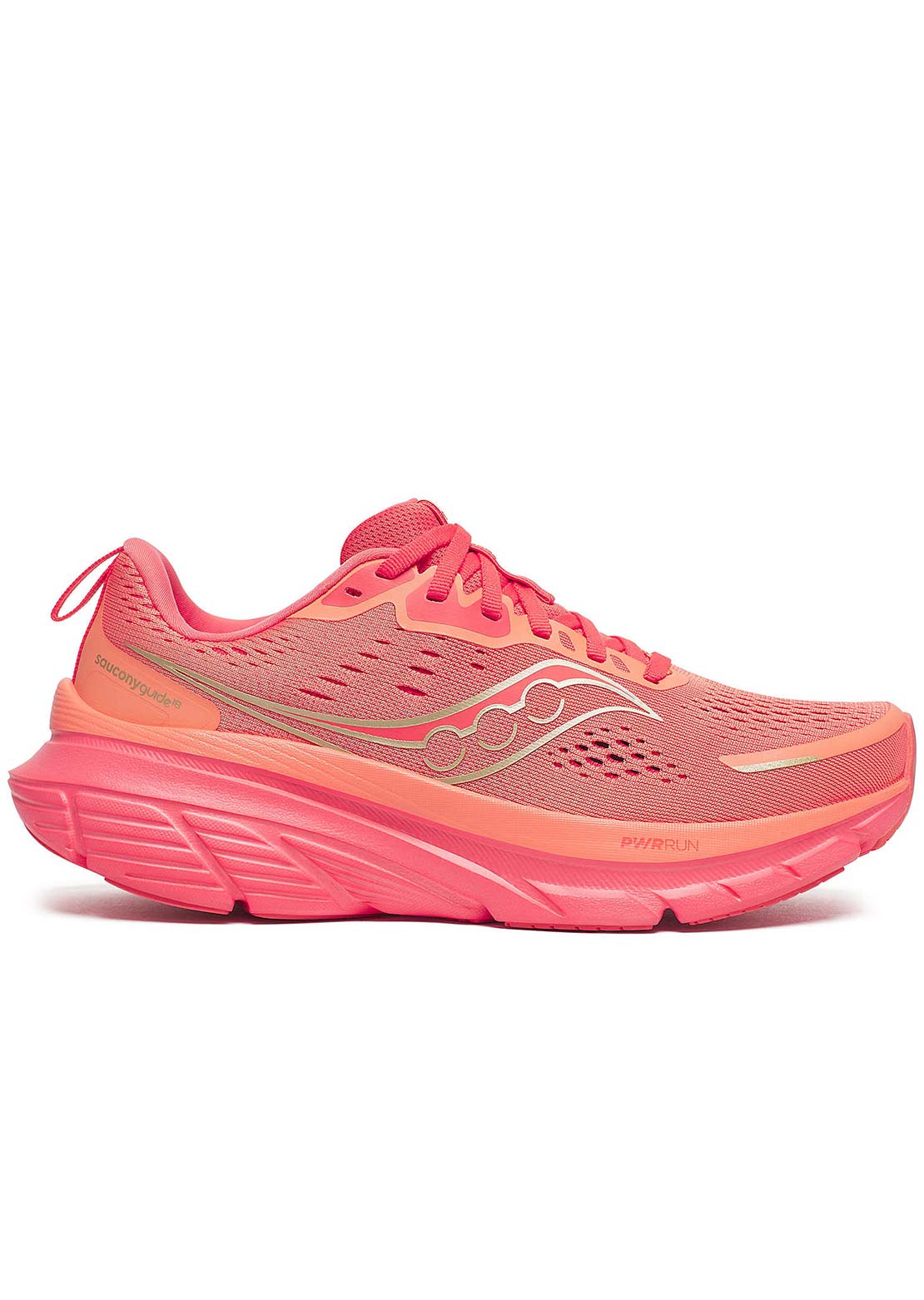 Saucony Women's Guide 18 Shoes Salmon/Coral