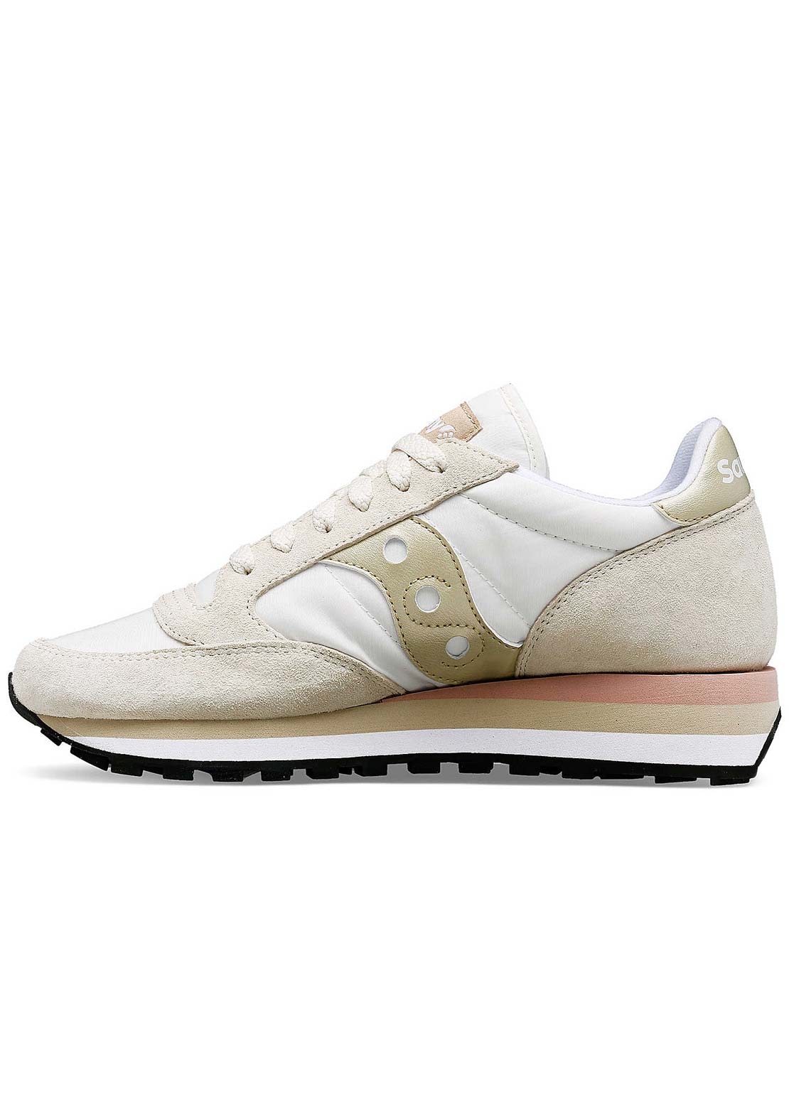 Saucony Women's Jazz Triple Shoes Light Grey/Gold