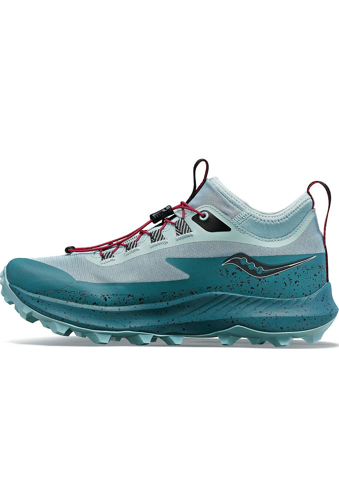Saucony Women&#39;s Peregrine 13 ST Shoes MIneral/Moss