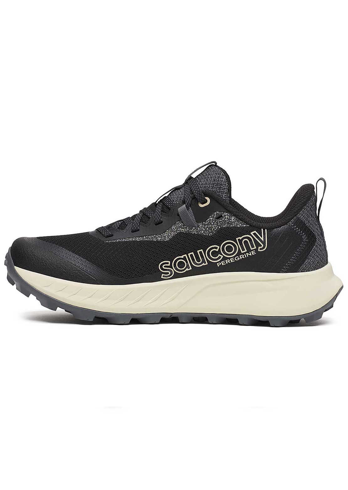 Saucony Women's Peregrine 15 Shoes Black/Pearl