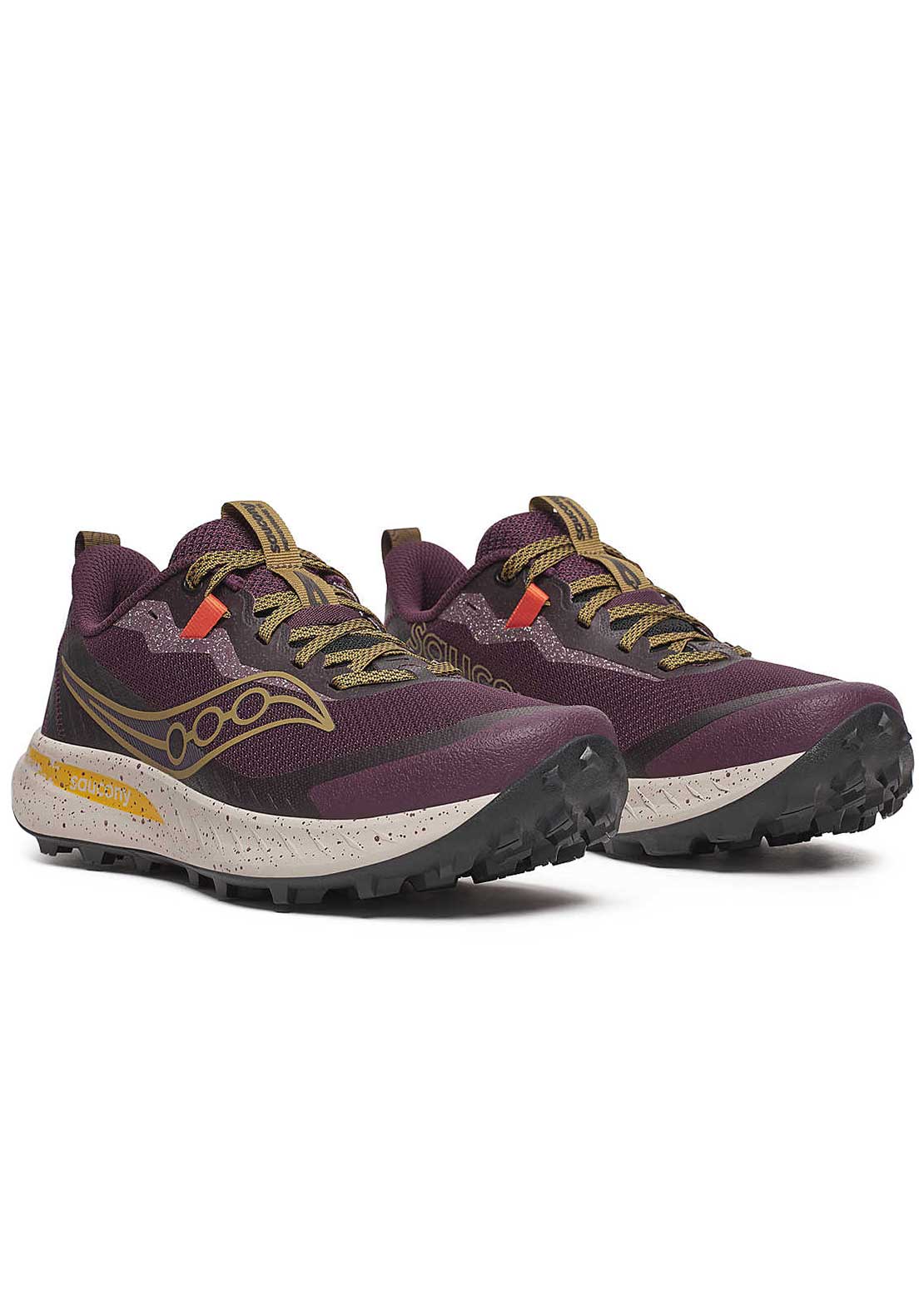 Saucony Women's Peregrine 15 Shoes Wine/Kodiak