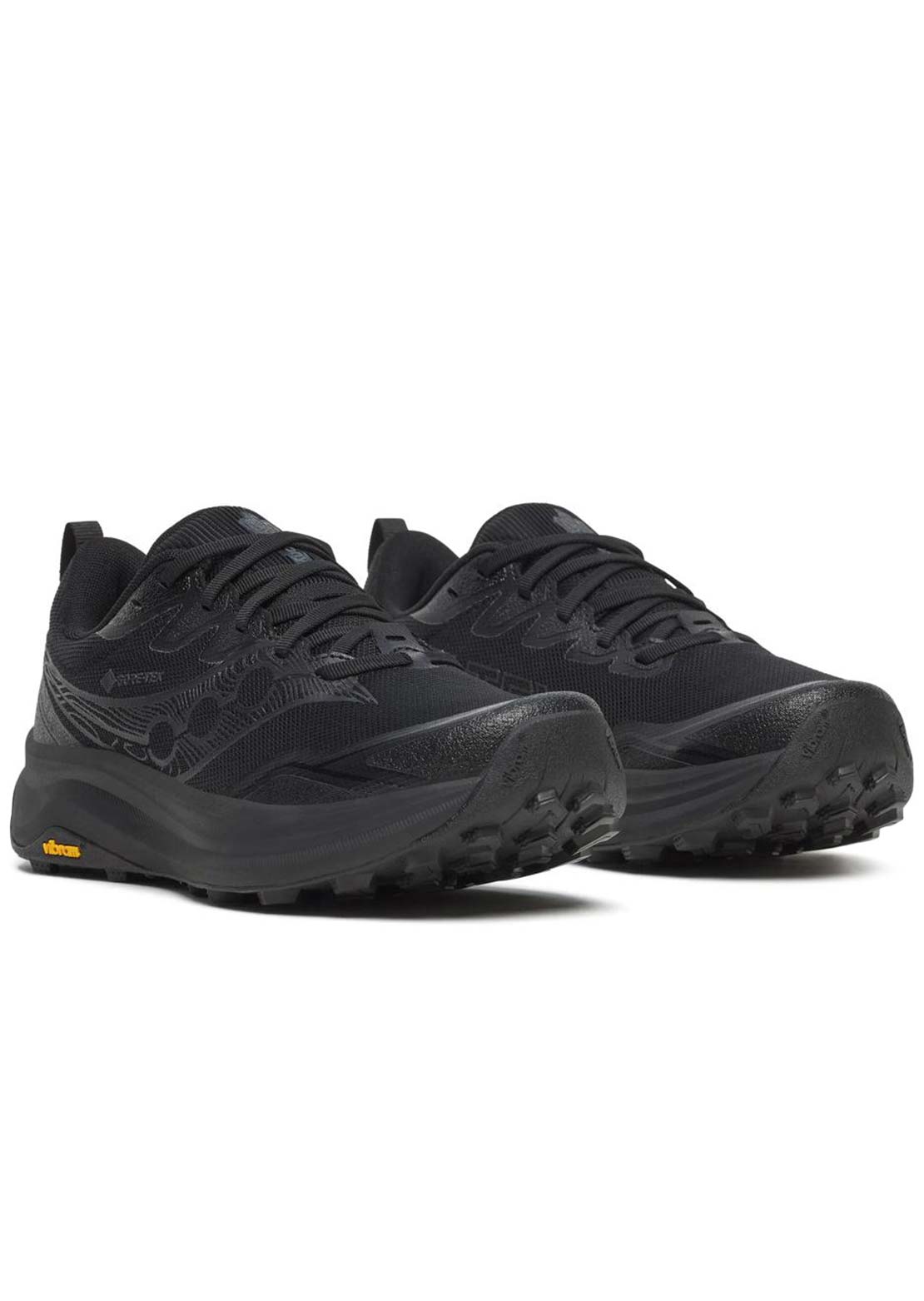 Saucony Women's Peregrine 16 GORE-TEX Shoes Triple Black