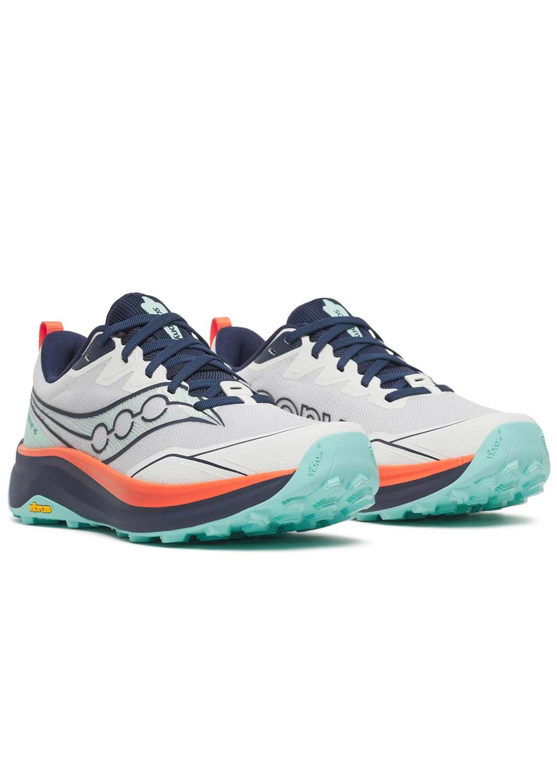 Saucony Women's Peregrine 16 Shoes White Navy