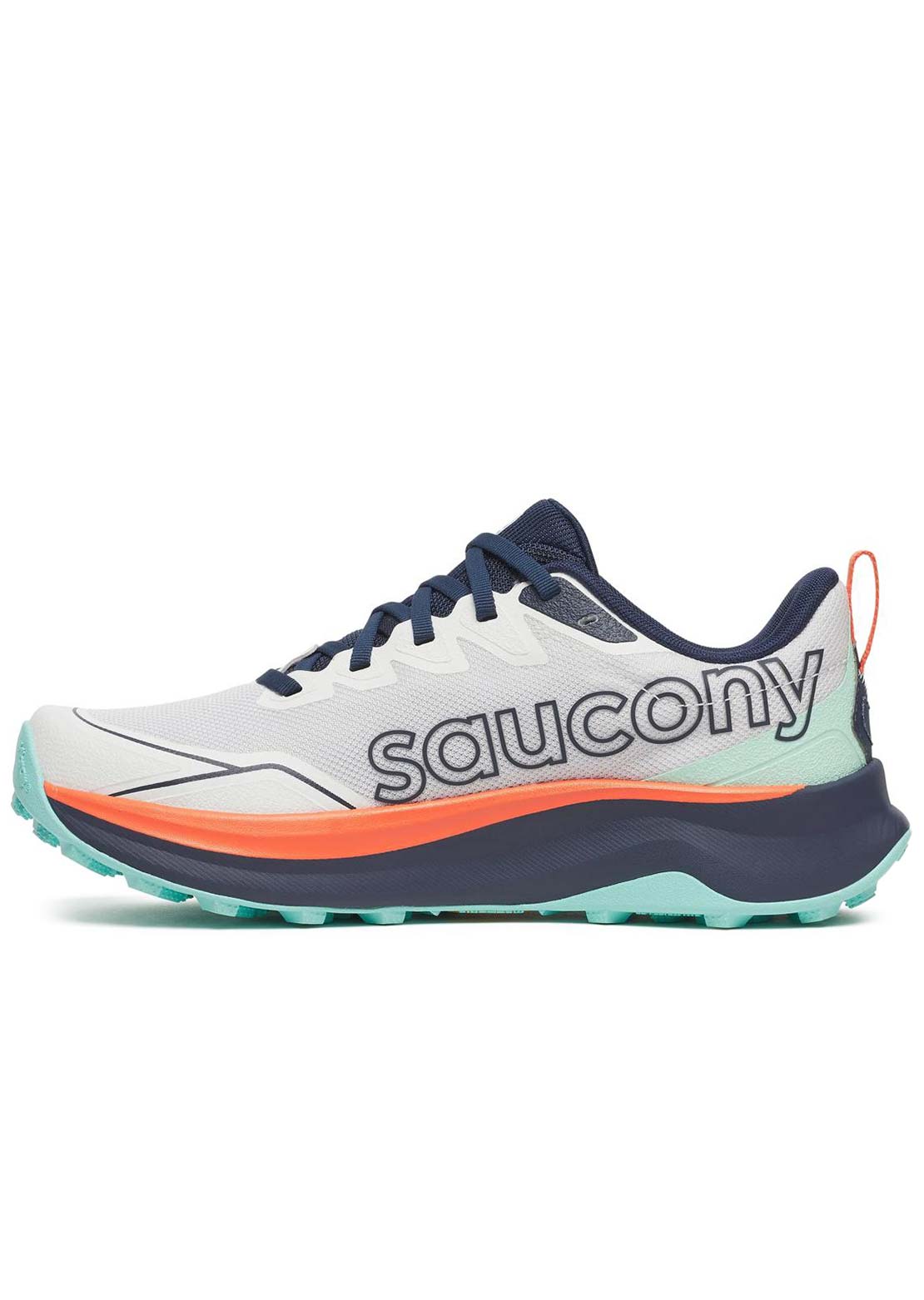 Saucony Women's Peregrine 16 Shoes White Navy