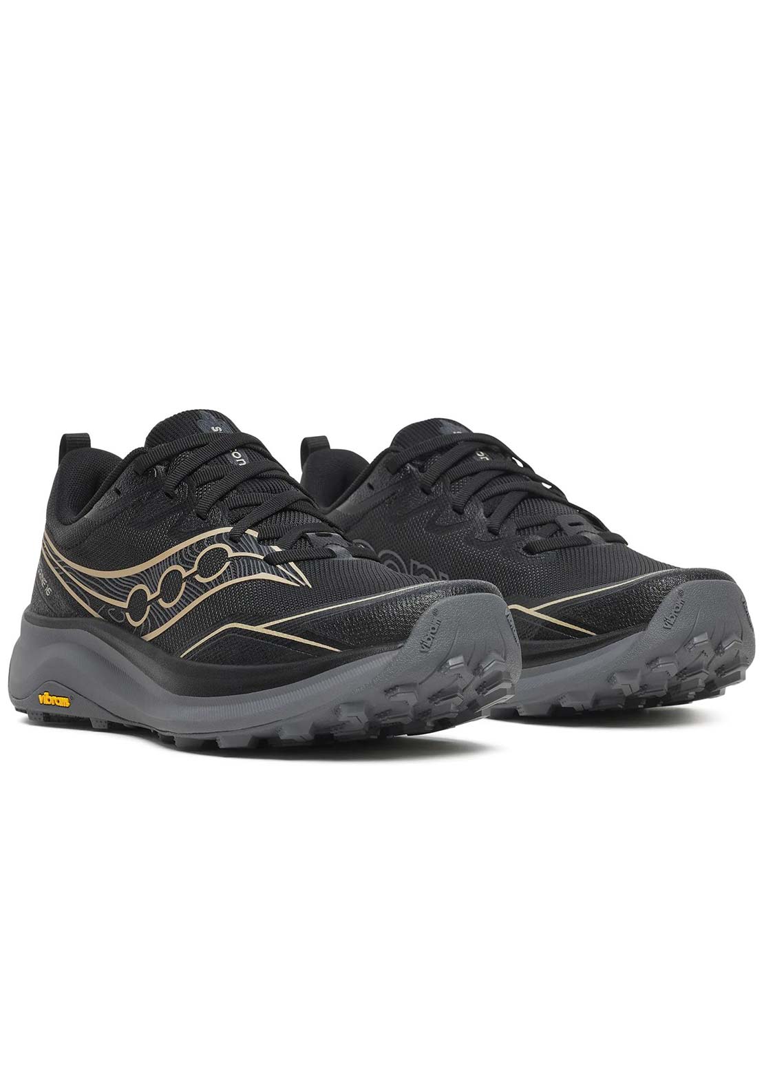 Saucony Women's Peregrine 16 Shoes Black/Carbon
