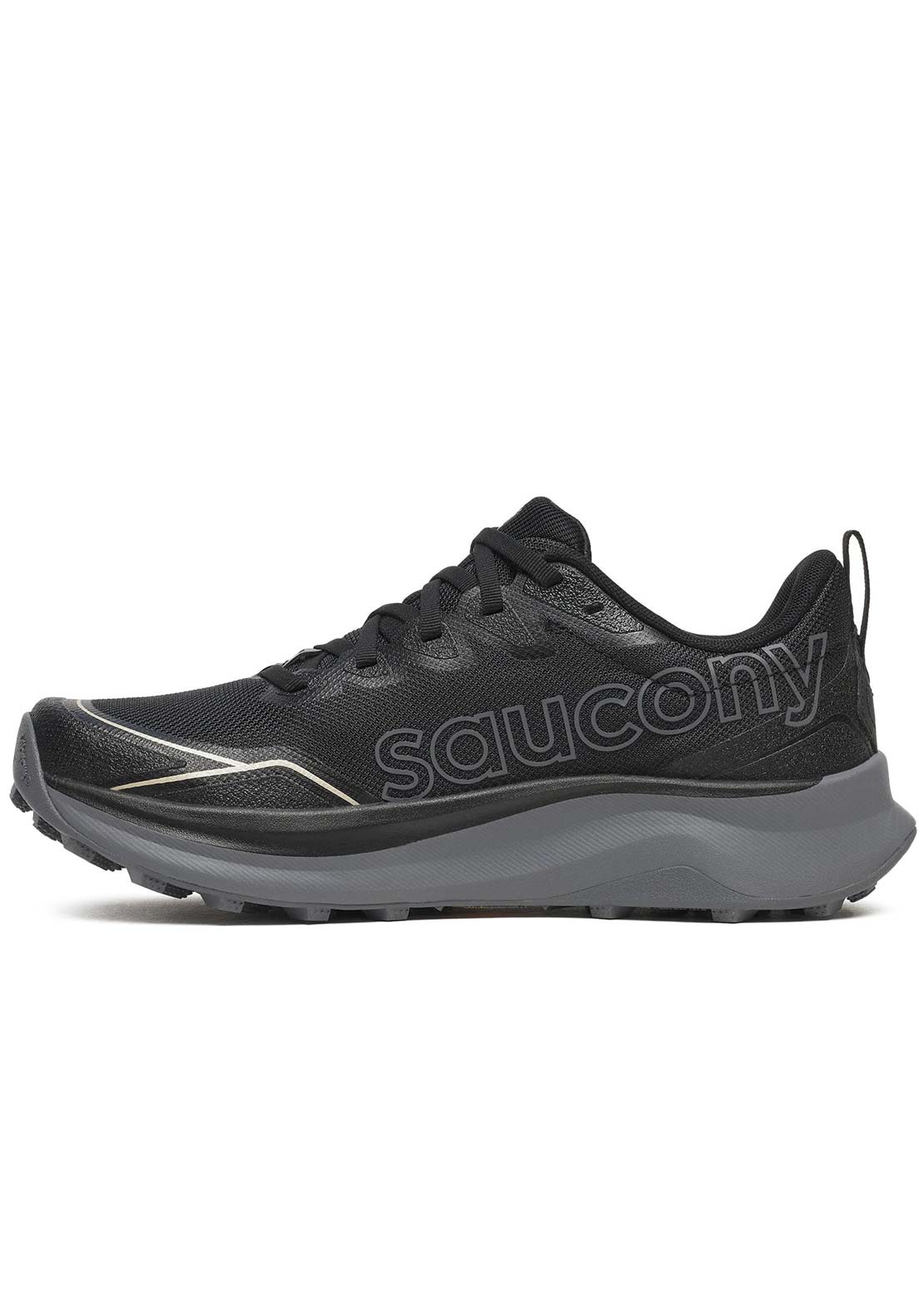 Saucony Women's Peregrine 16 Shoes Black/Carbon