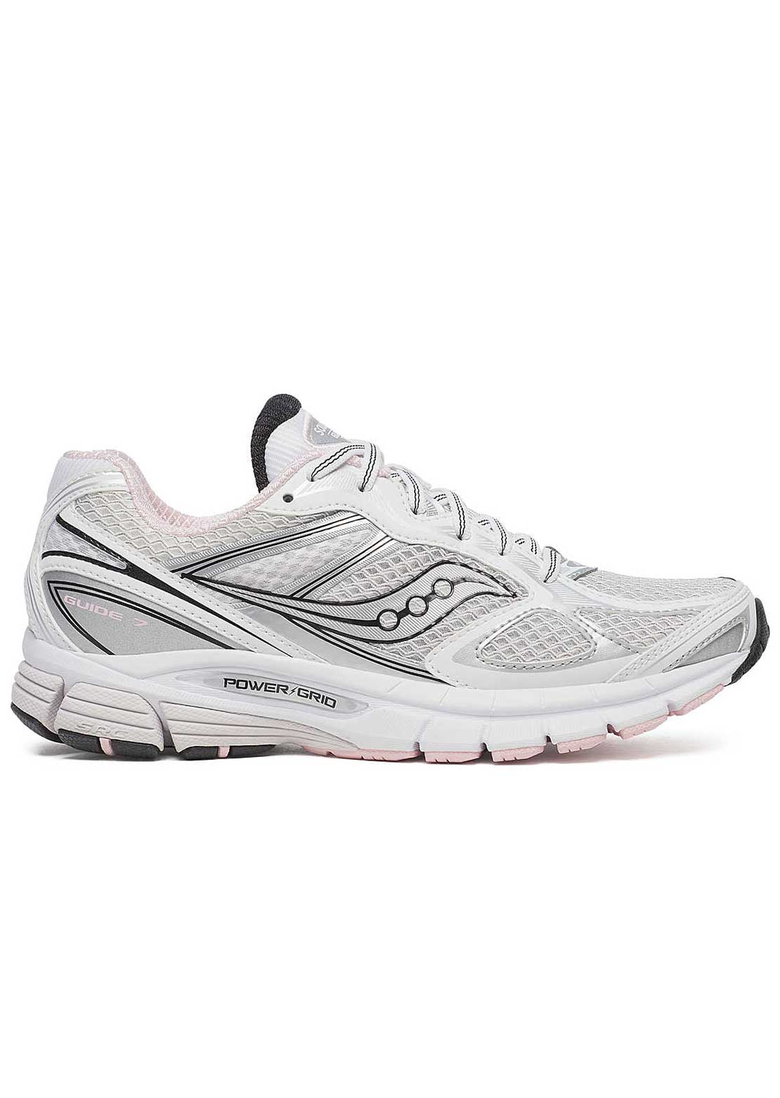 Saucony Women's Progrid Guide 7 Shoes White/Pink