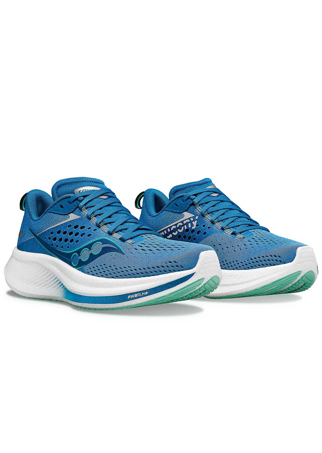 Saucony Women's Ride 17 Running Shoes Breeze/Grotto