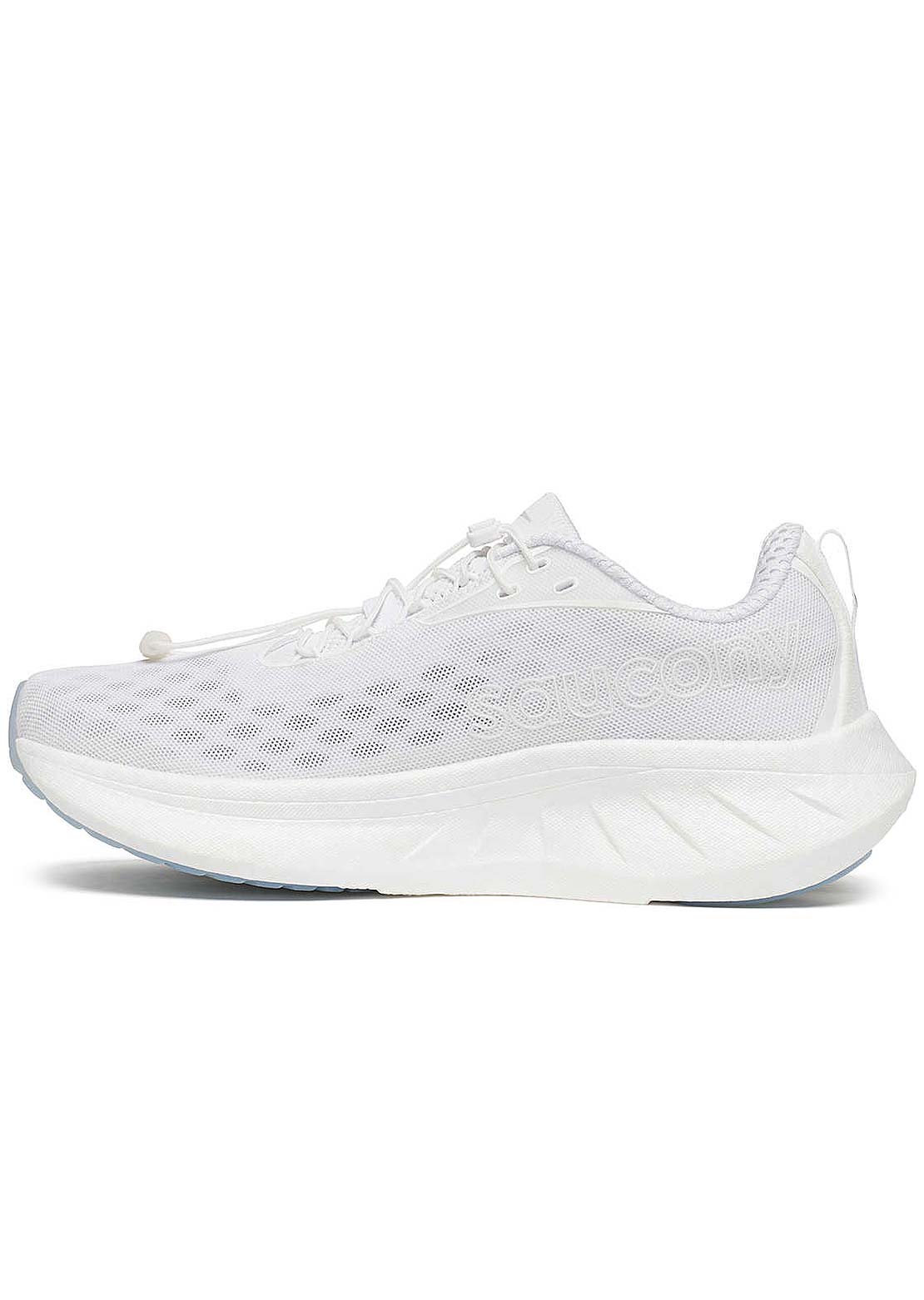 Saucony Women's Ride 18 Shoes Cool White