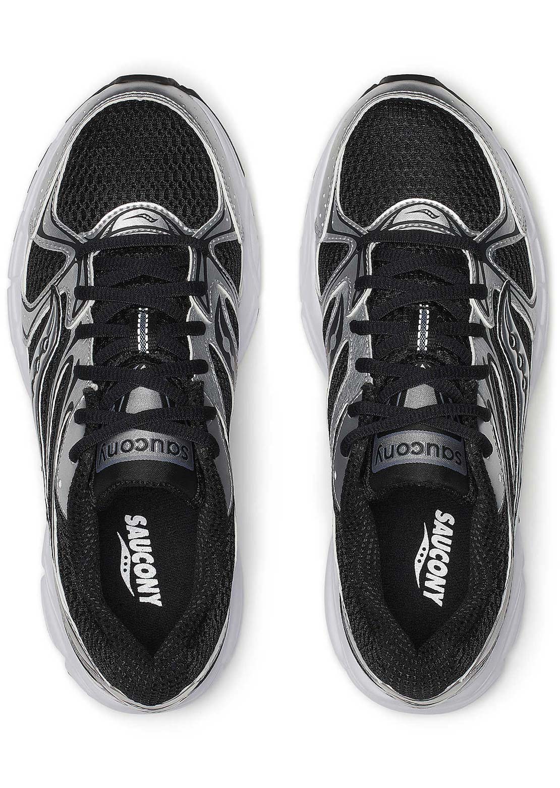 Saucony Women's Ride Millennium Shoes Black/Silver