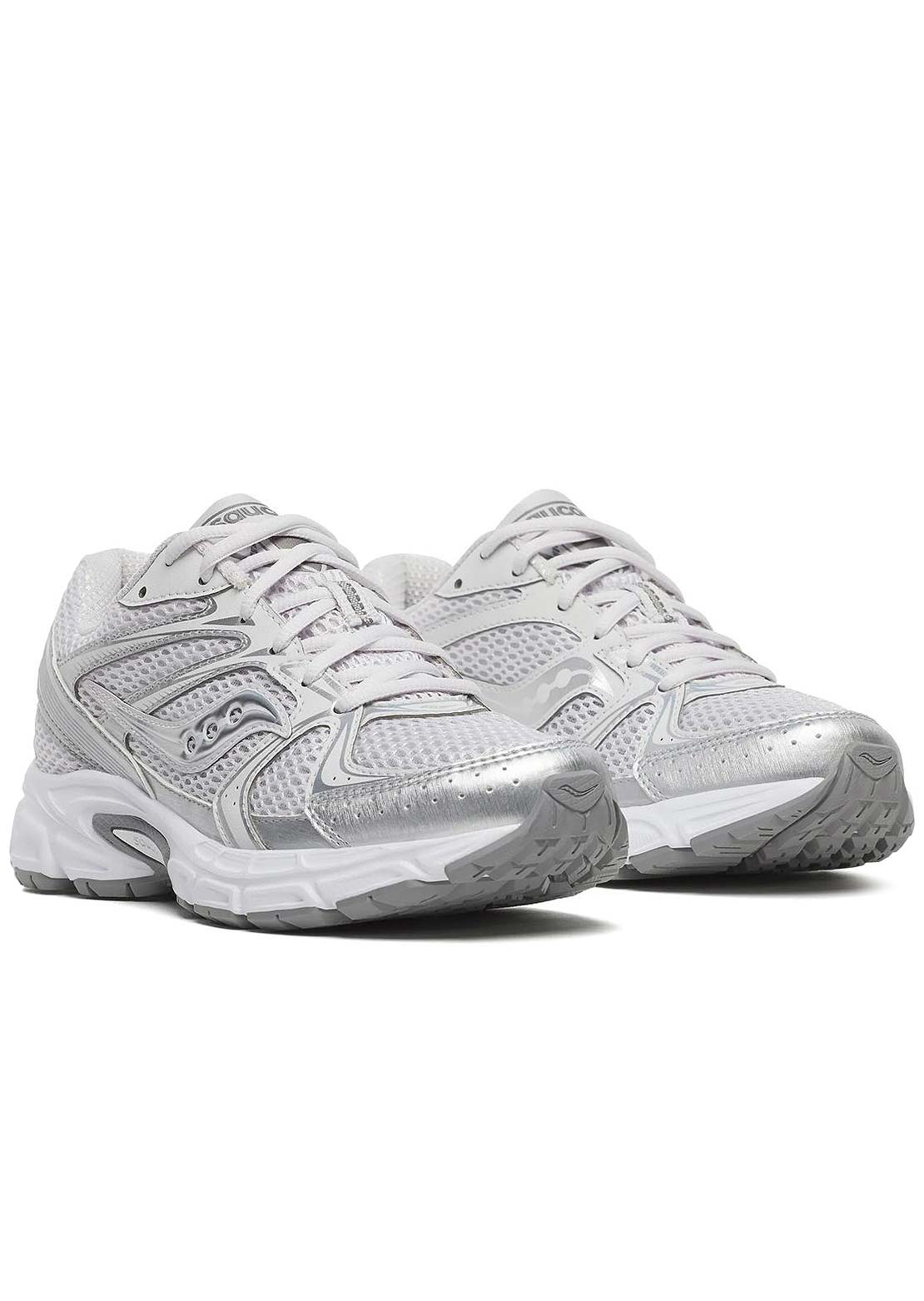 Saucony Women's Ride Millennium Shoes Grey/Silver
