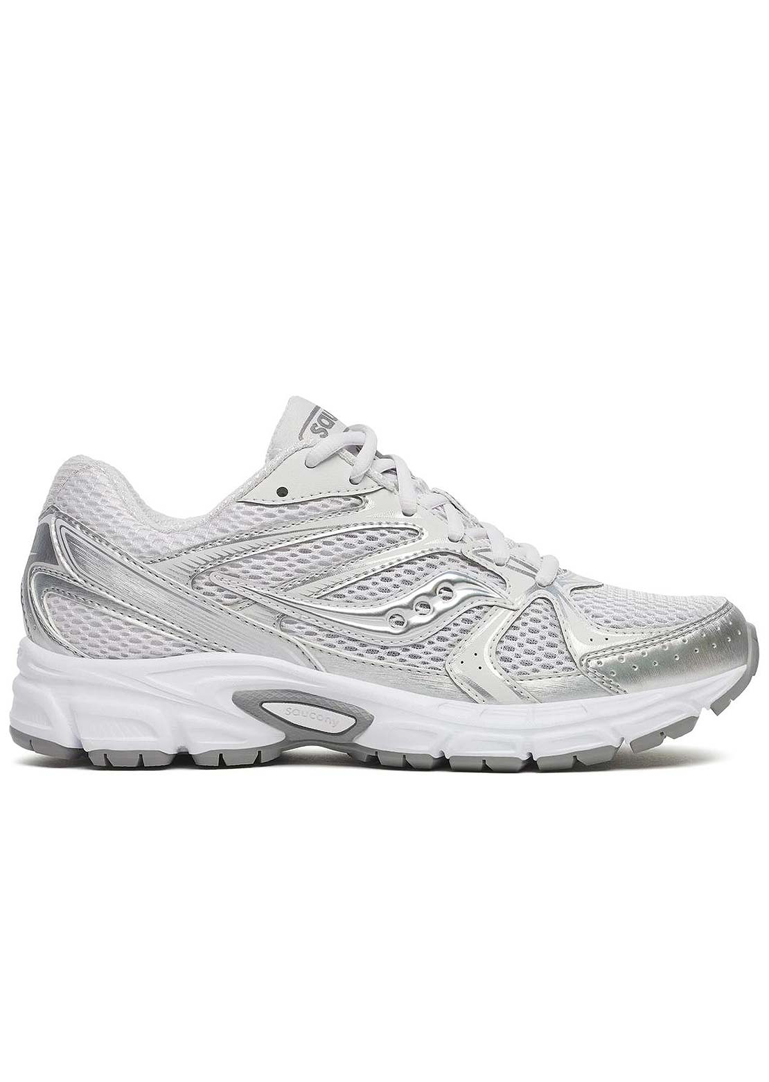 Saucony Women's Ride Millennium Shoes Grey/Silver