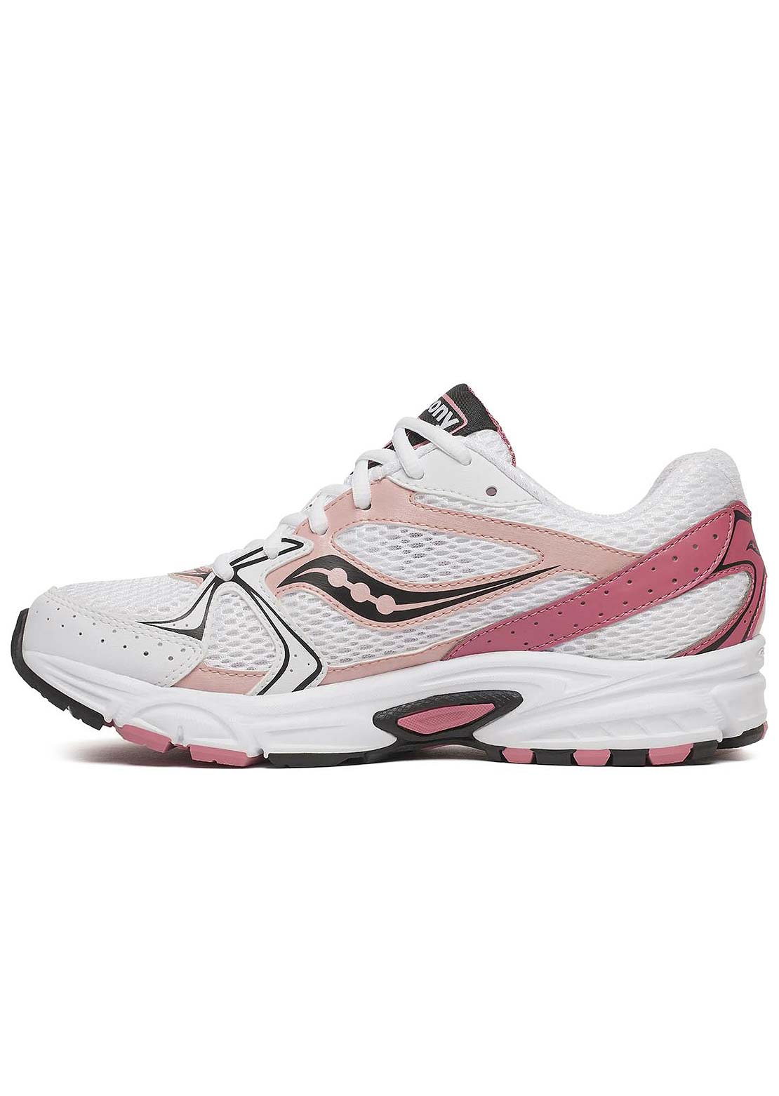 Saucony Women's Ride Millennium Shoes White/Rose
