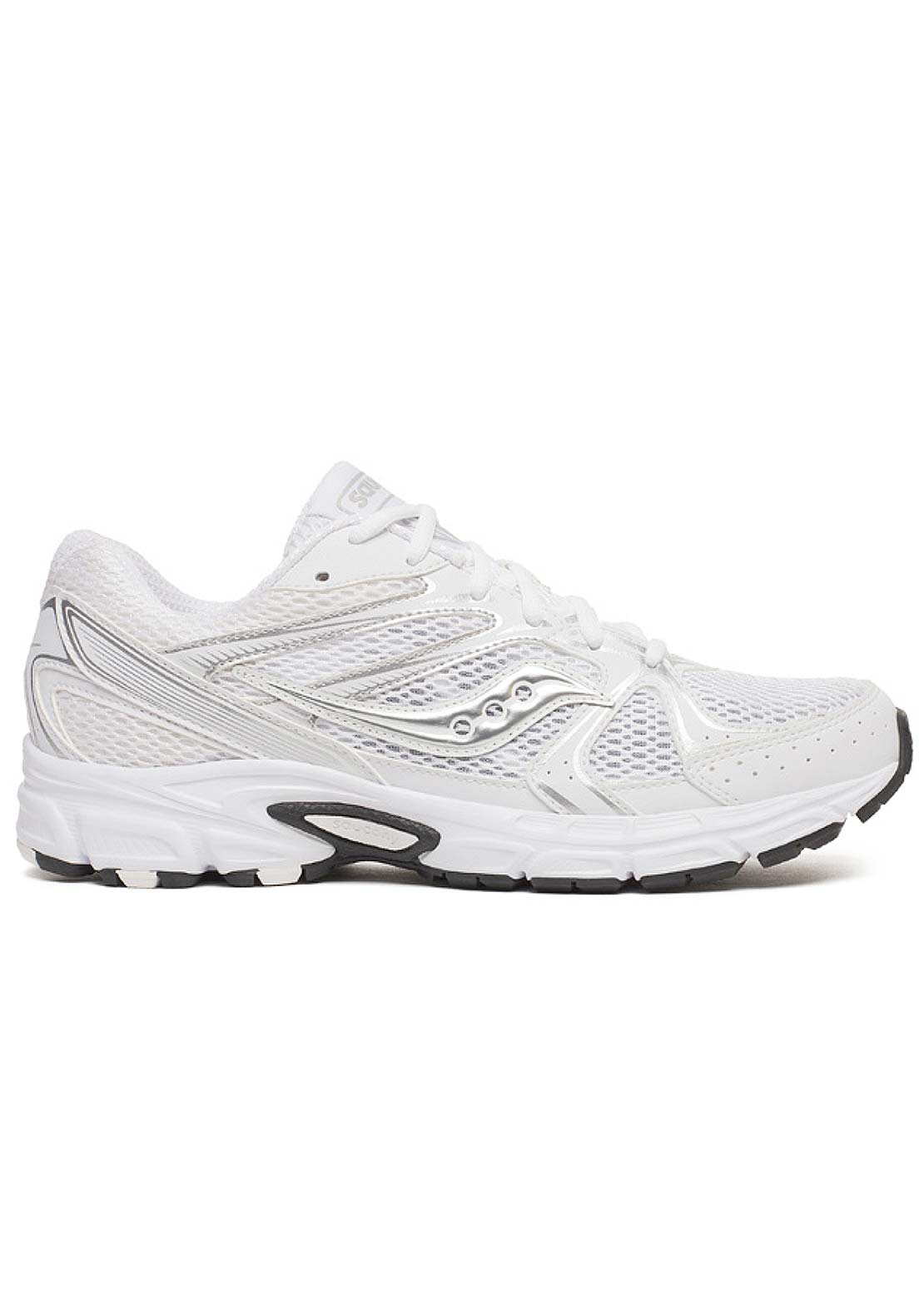Saucony Women's Ride Millennium Shoes White Silver