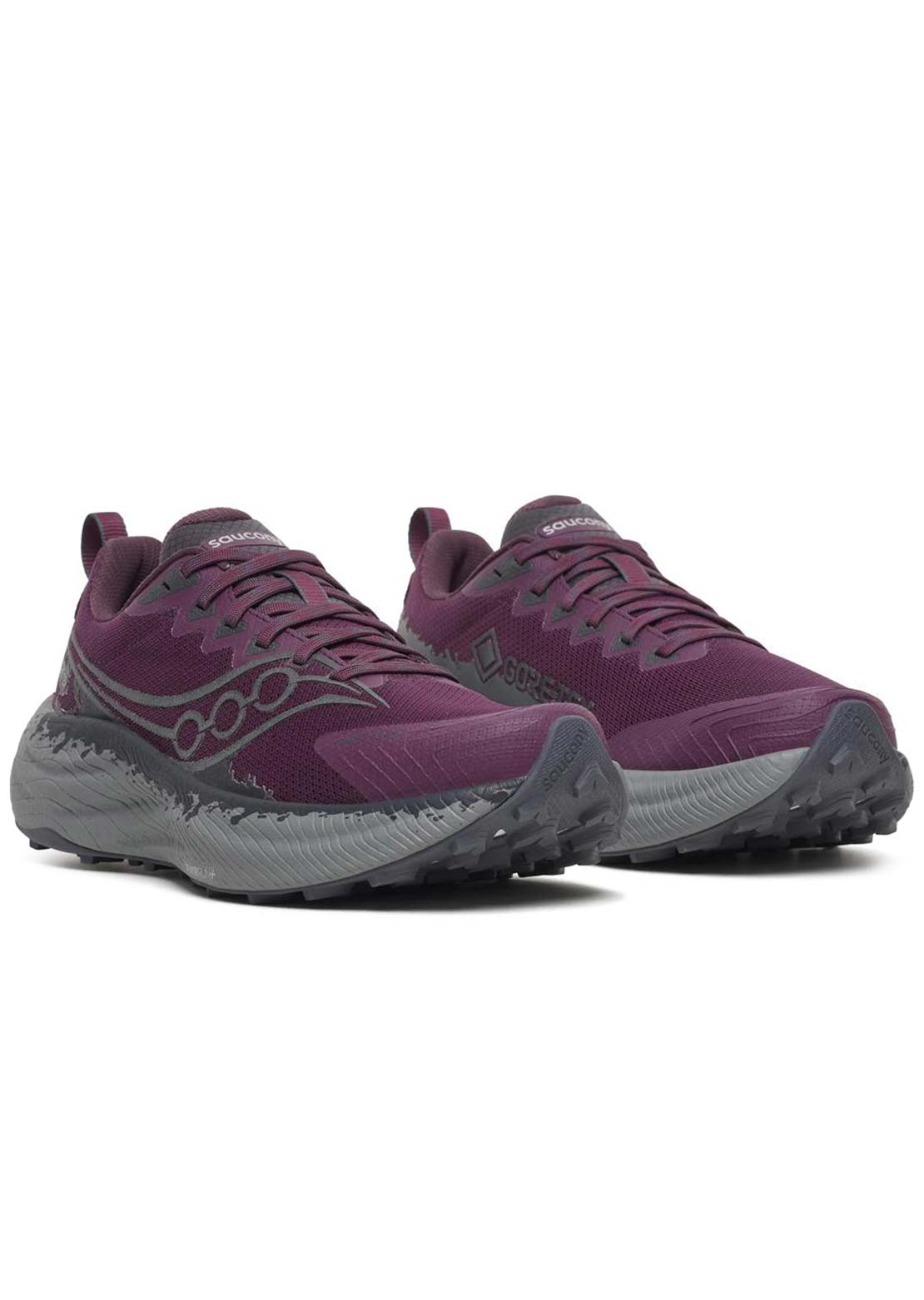 Saucony Women's Ride TR3 GORE-TEX Shoes Eggplant/Ebony