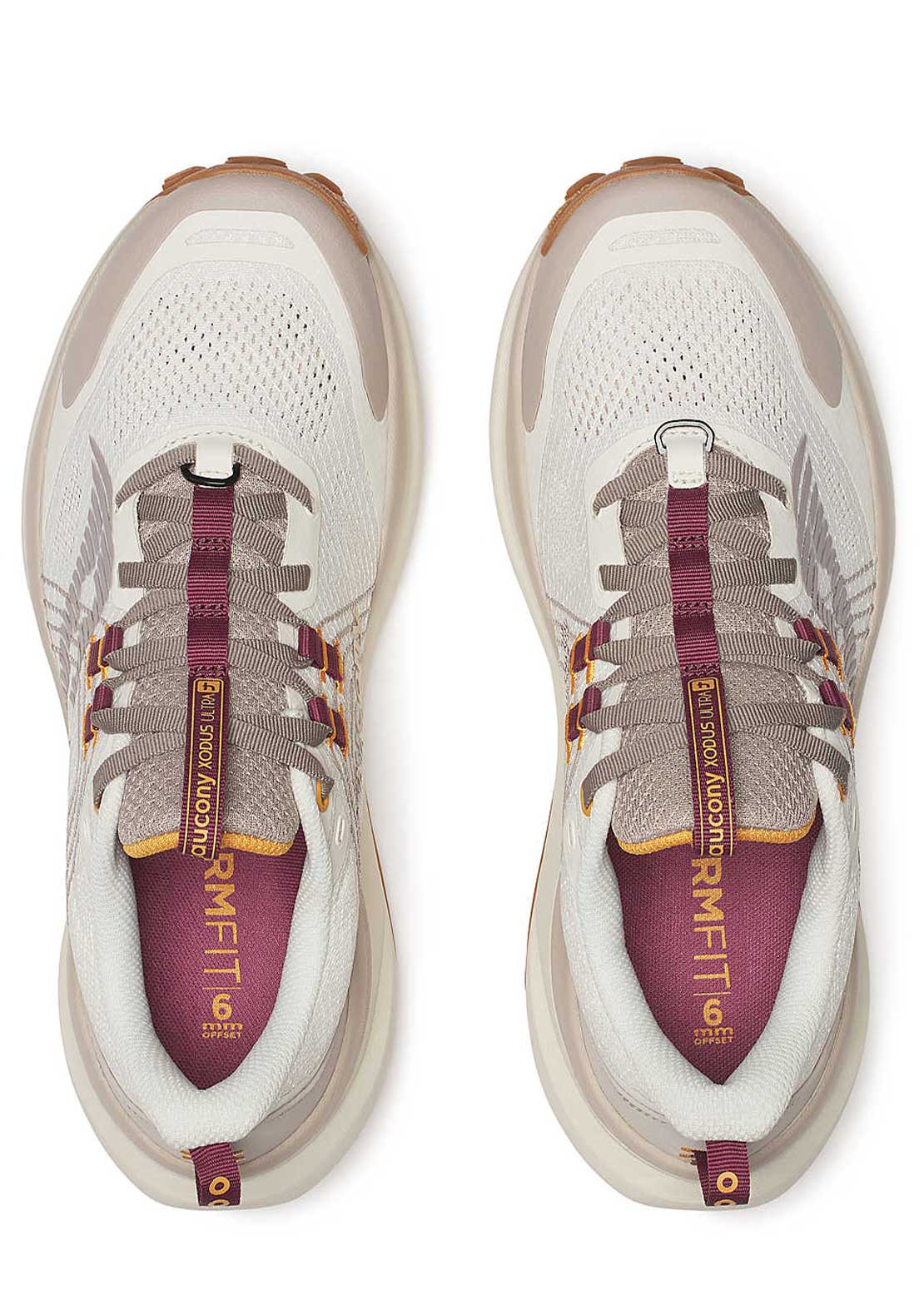 Saucony Women's Xodus Ultra 4 Shoes Almond/Barley