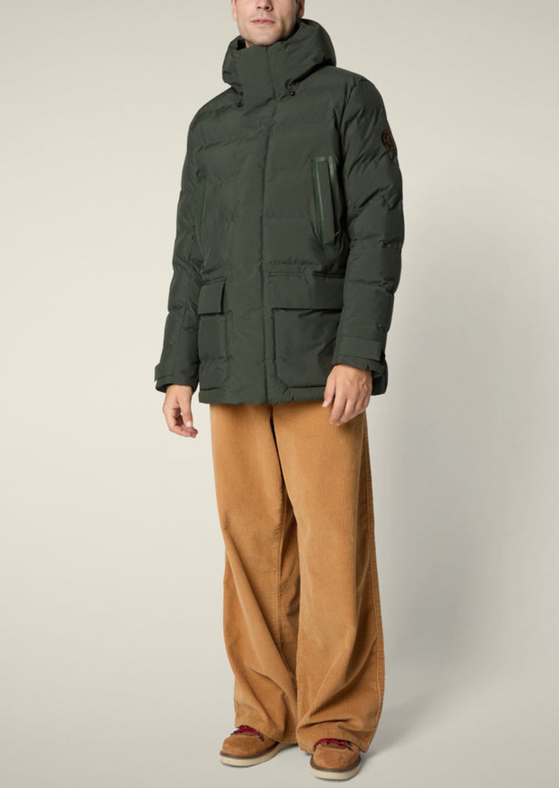 Save The Duck Men's Quinlan Jacket Land Green