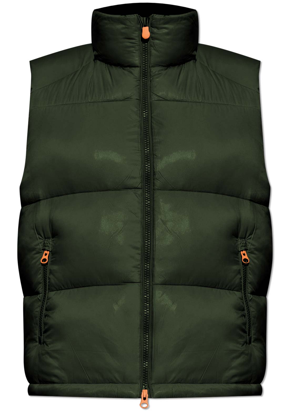 Save The Duck Unisex Ailantus Vest Pine Green