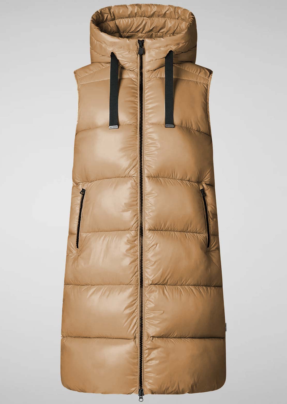 Save The Duck Women's Iria Vest Biscuit Beige