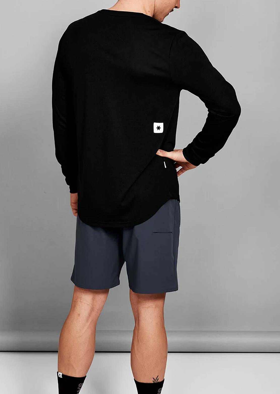 Saysky Men's Clean Motion Long Sleeve Black
