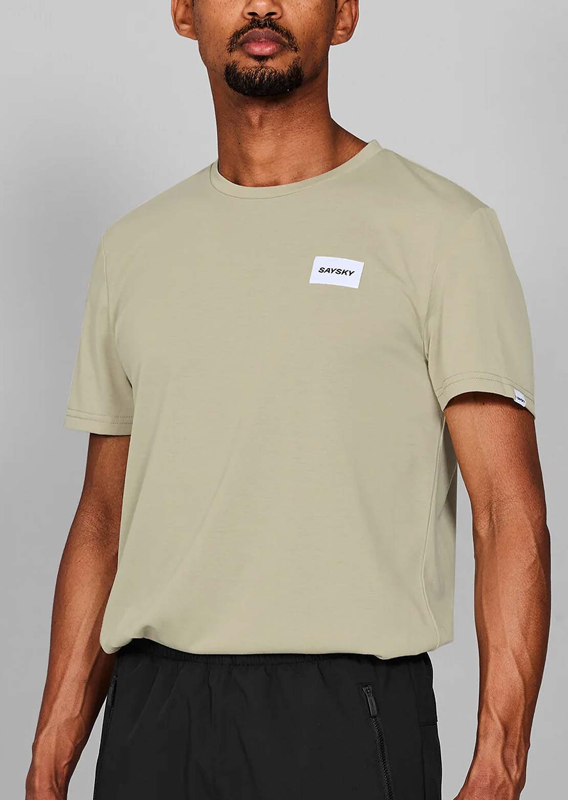 Saysky Men's Clean Motion T-Shirt Beige