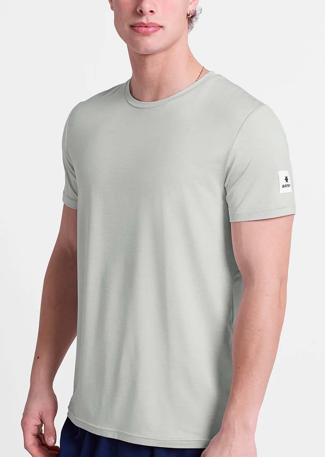 Saysky Men's Clean Pace T-Shirt Grey