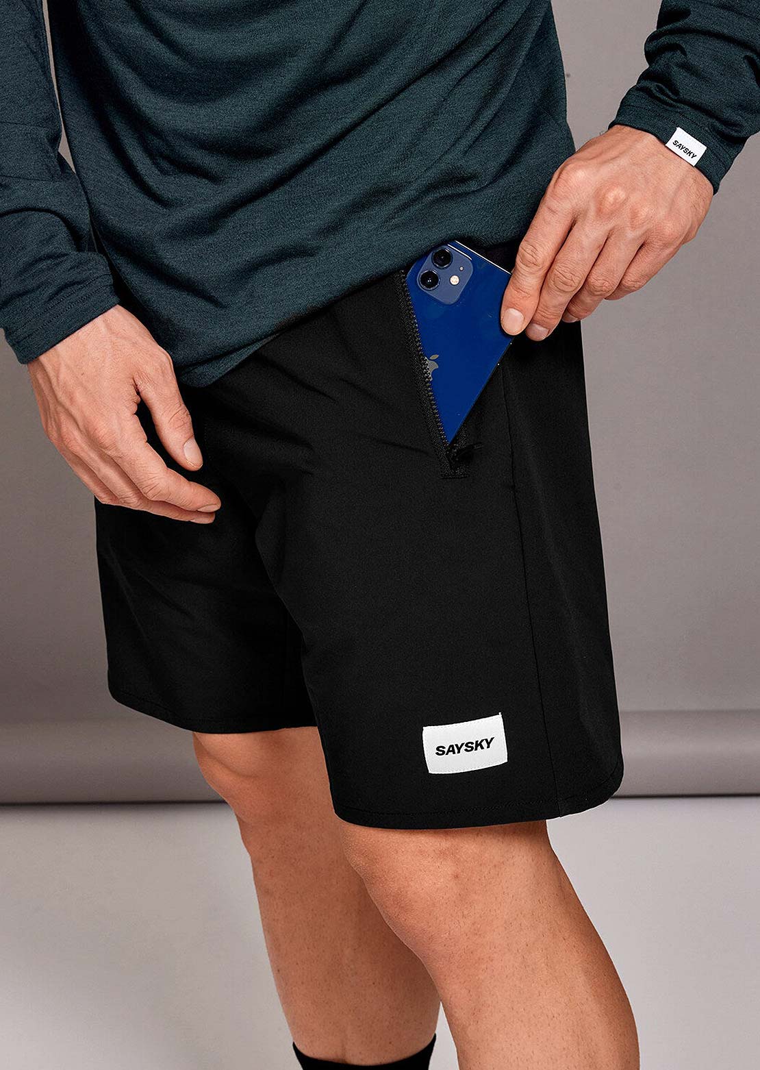 Saysky Men's Motion 8'' Shorts Black