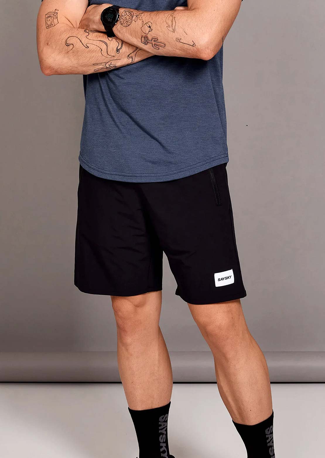 Saysky Men's Motion 8'' Shorts Black