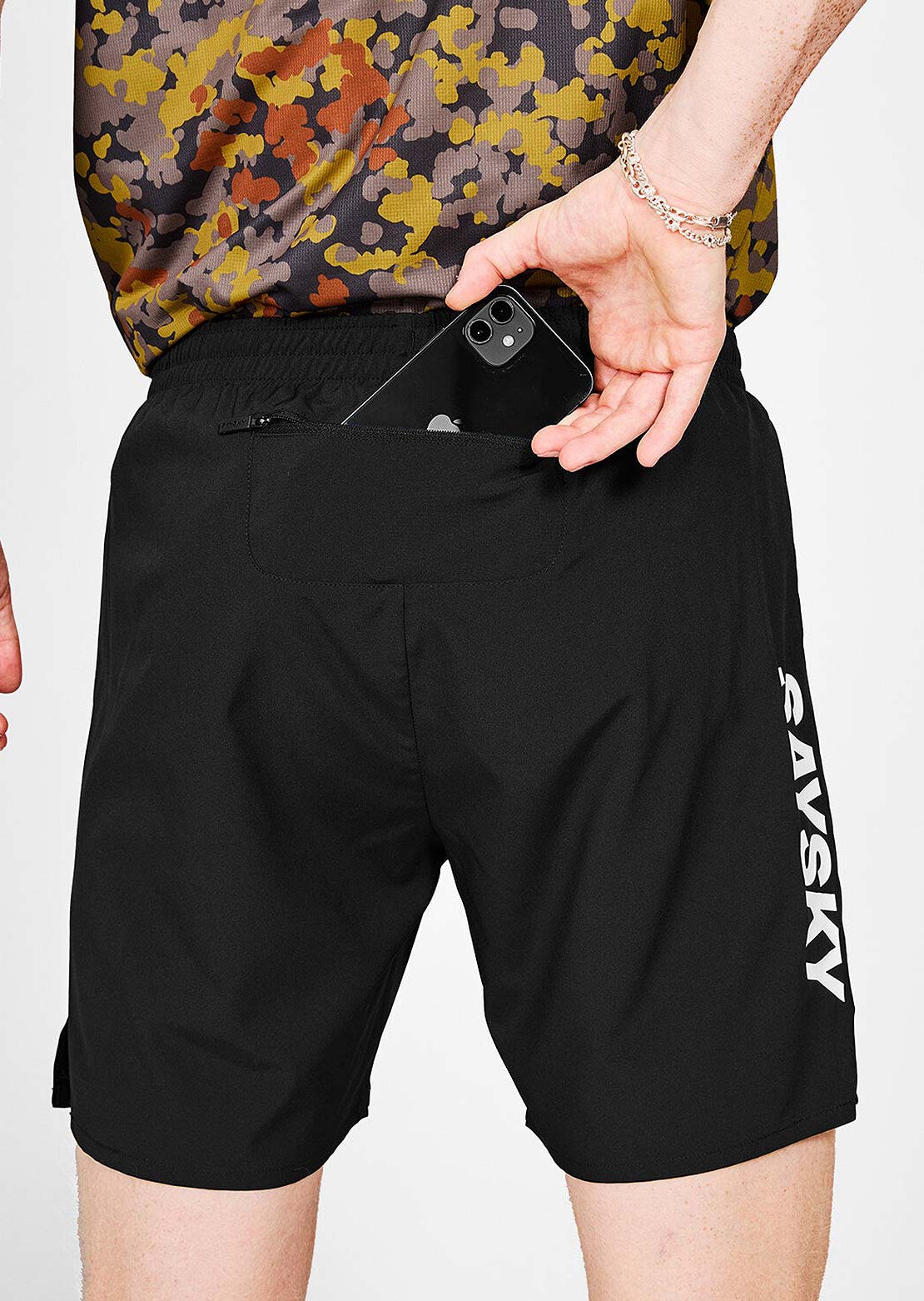Saysky Men's Pace 6" Shorts Black
