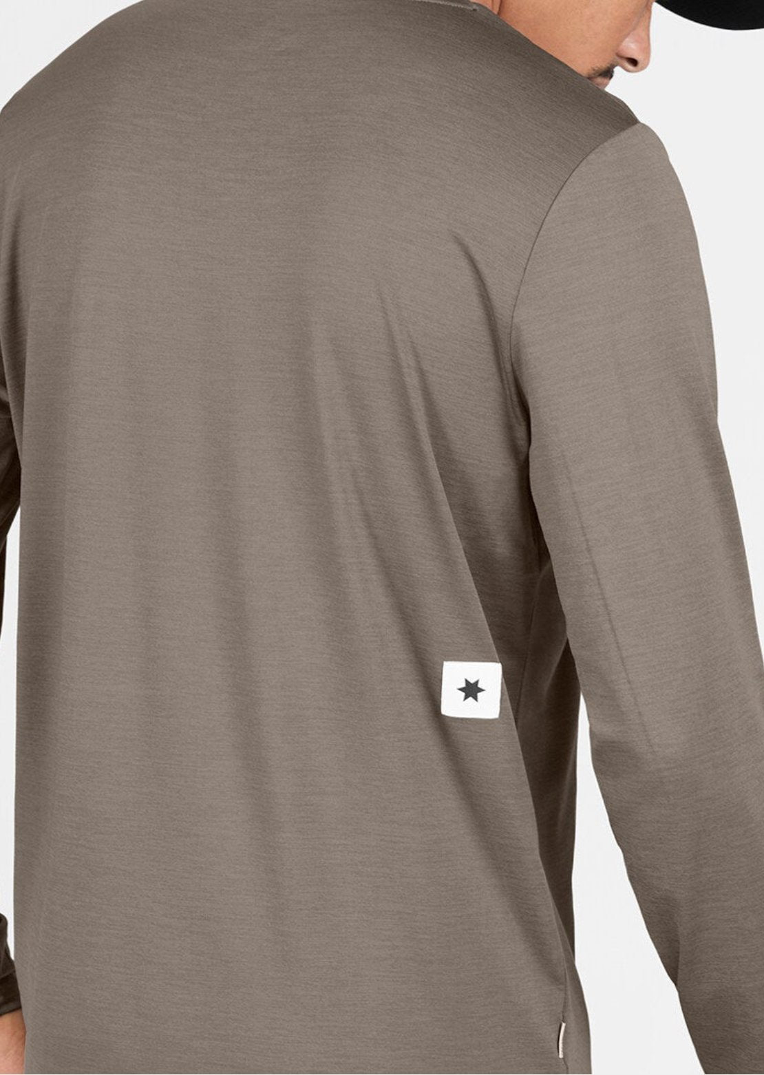 Saysky Men's Pace Long Sleeve Taupe