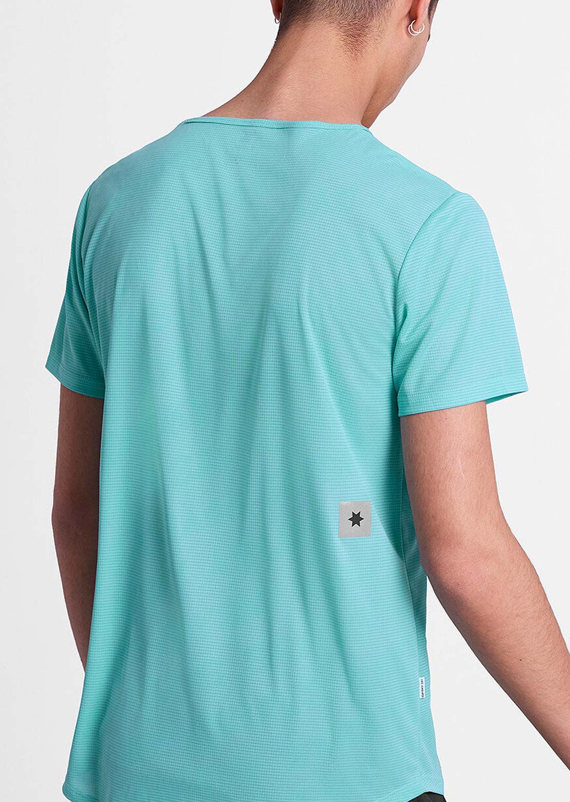 Saysky Men's Reactive Flow T-Shirt Blue Logo
