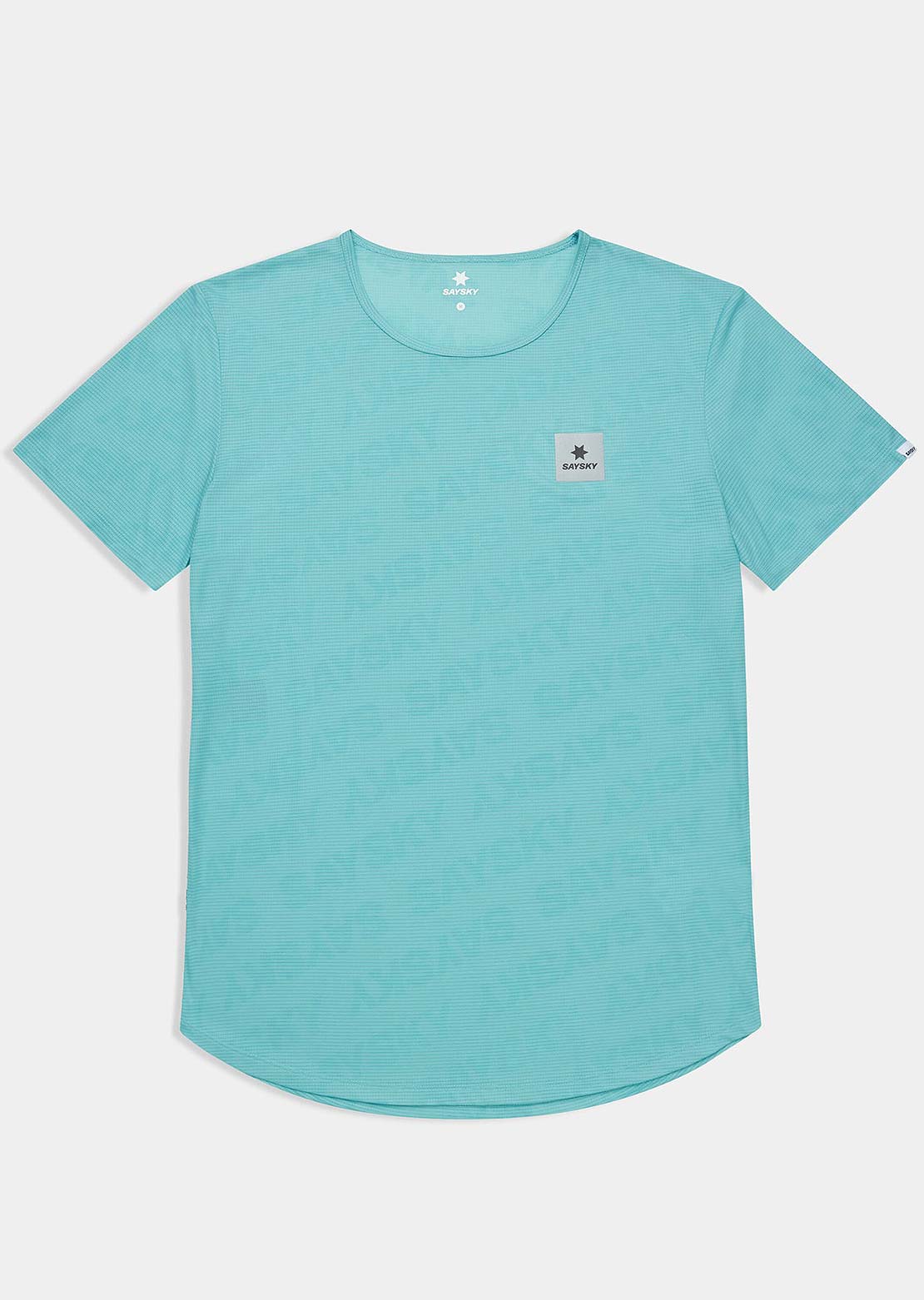 Saysky Men's Reactive Flow T-Shirt Blue Logo