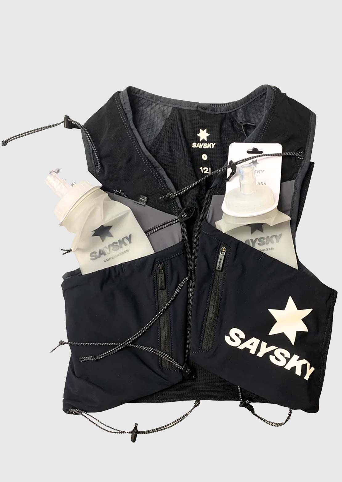 Saysky Unisex Flow 8L Vest Black